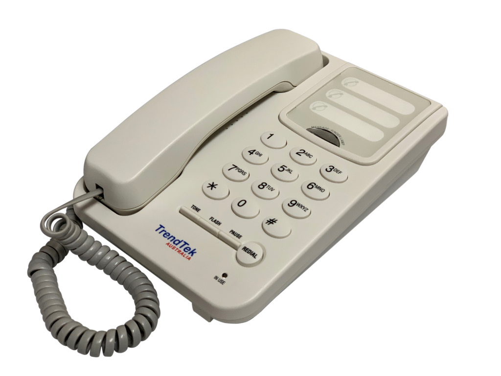 Trendtek caller ID TTA-38CID Tcc Logo